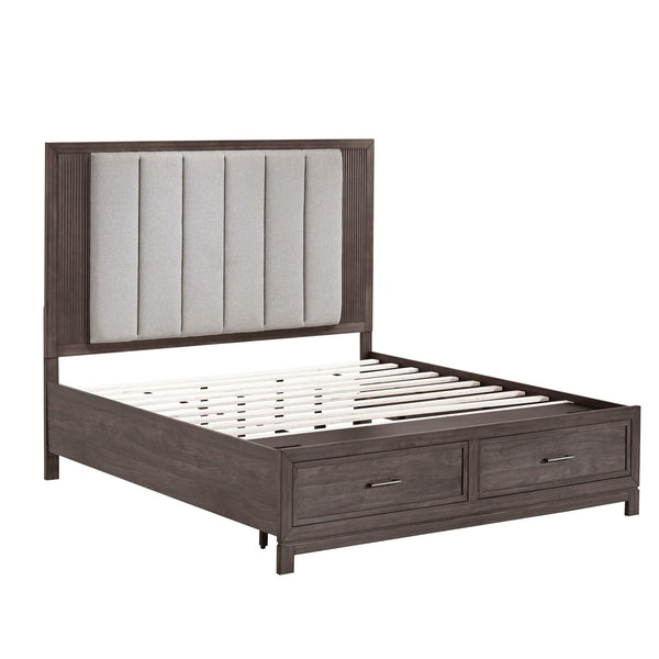 Modern Edge Queen Storage Bed - 313-BR-QSB