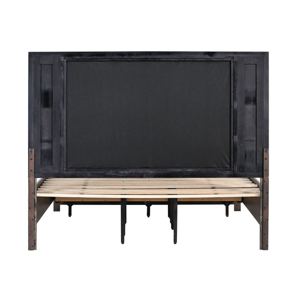 Modern Edge Queen Storage Bed - 313-BR-QSB