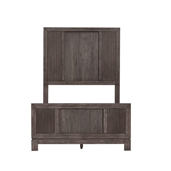 Modern Edge Twin Panel Bed - 313-BR-TPB