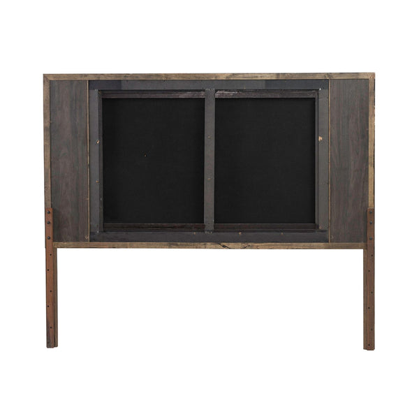 Modern Edge Queen Uph Panel Headboard