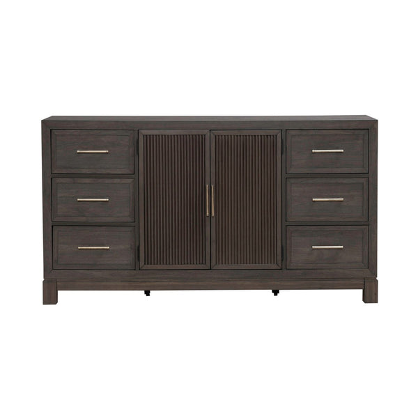 Modern Edge 2 Door 6 Drawer Dresser - 313-BR31