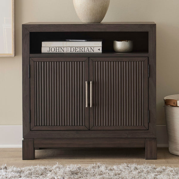 Modern Edge Bedside Chest w/ Charging Station - 313-BR62