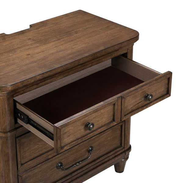 Harrison Heights Nightstand w/ Charging Station - 336-BR61