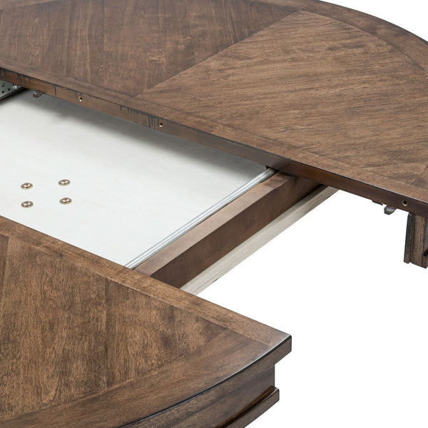 Harrison Heights Pedestal Table Set - 336-DR-PDS