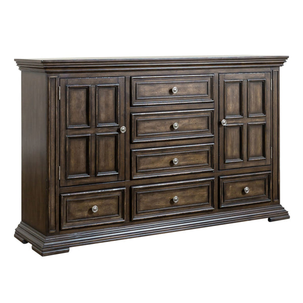 Big Valley 2 Door 6 Drawer Dresser