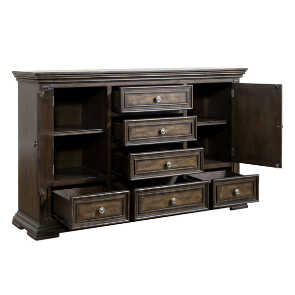 Big Valley 2 Door 6 Drawer Dresser