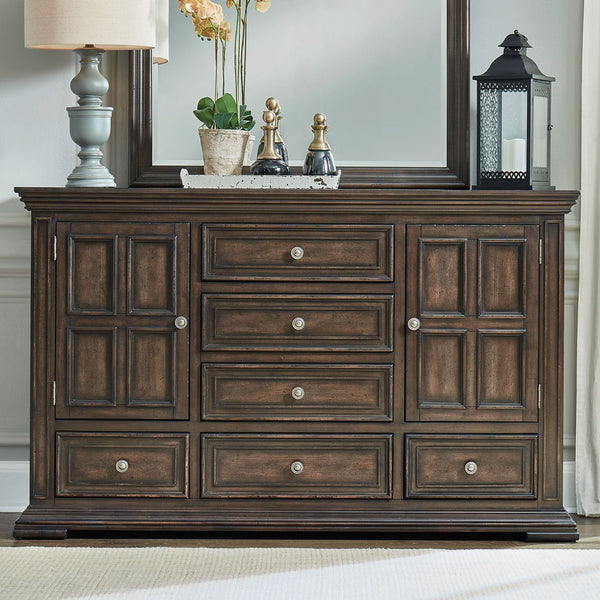 Big Valley 2 Door 6 Drawer Dresser