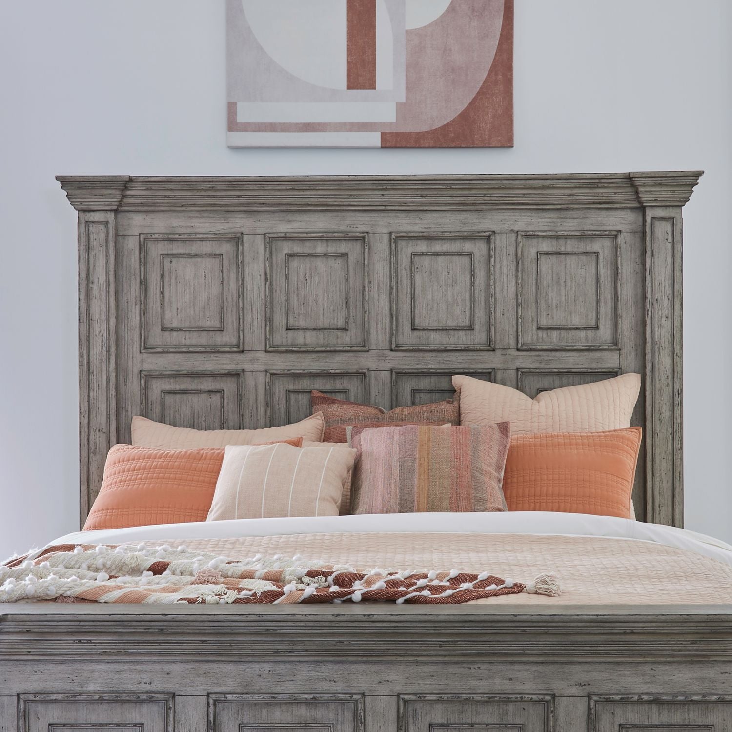Big Valley Queen Mansion Headboard