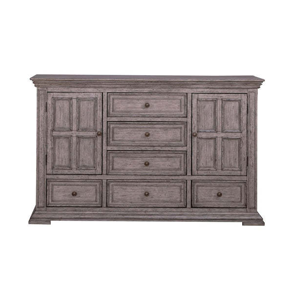 Big Valley 2 Door 6 Drawer Dresser