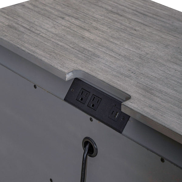 Big Valley Bedside Chest w/ Charging Station