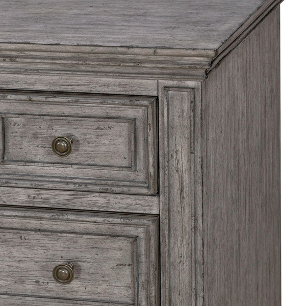 Big Valley Bedside Chest w/ Charging Station