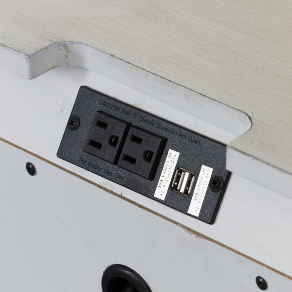 Big Valley 2 Drawer Night Stand w/ Charging Station