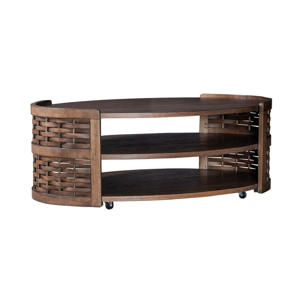 Warren Park Oval Cocktail Table - 369-OT1010