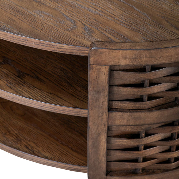 Warren Park Oval Cocktail Table - 369-OT1010