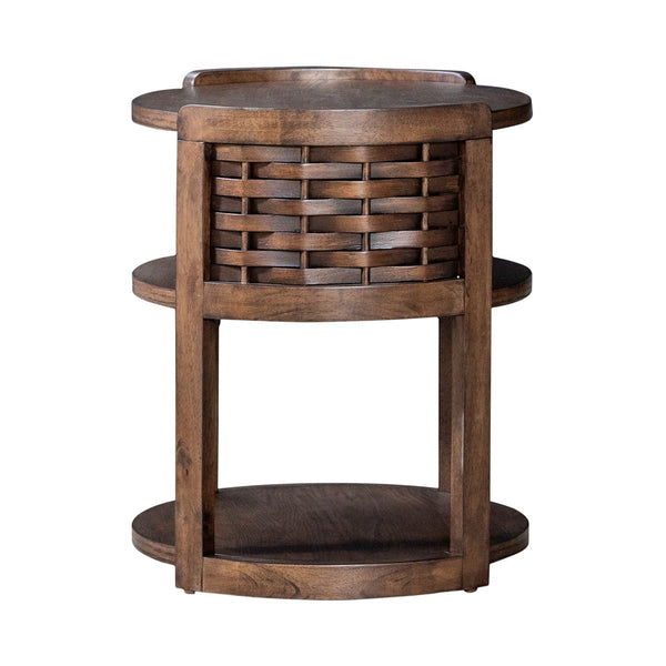 Warren Park Round Chairside Table - 369-OT1021