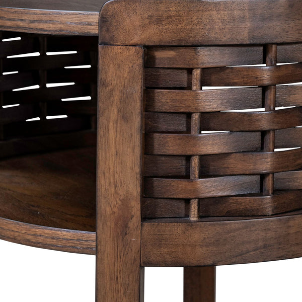 Warren Park Round Chairside Table - 369-OT1021