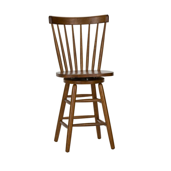 Creations 24 Inch Swivel Counter Chair - Tobacco - 38-B1724