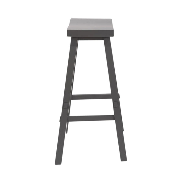 Creations 24 Inch Sawhorse Counter Stool- Gray - 38-B1824-G