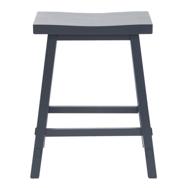 Creations 24 Inch Sawhorse Counter Stool- Navy - 38-B1824-N