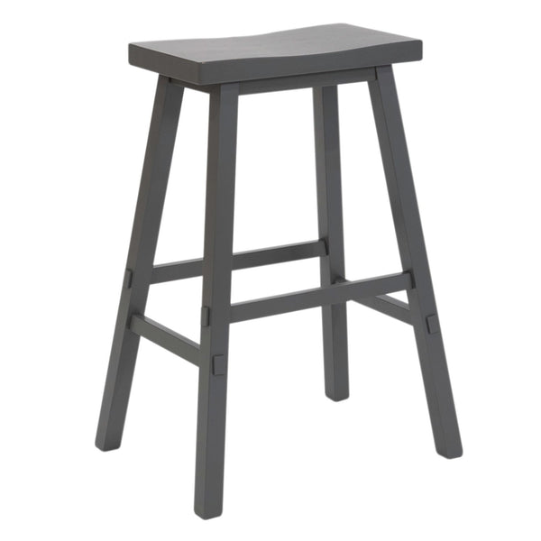 Creations 30 Inch Sawhorse Stool- Gray - 38-B1830-G
