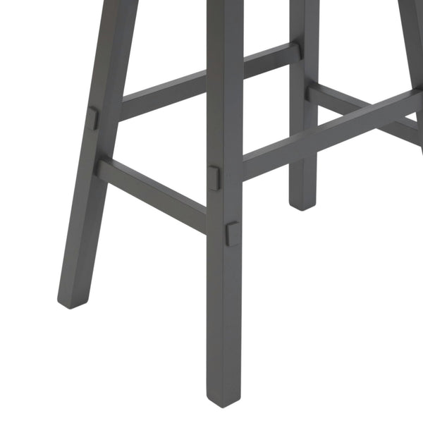 Creations 30 Inch Sawhorse Stool- Gray - 38-B1830-G