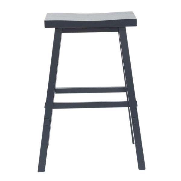 Creations 30 Inch Sawhorse Stool- Navy - 38-B1830-N