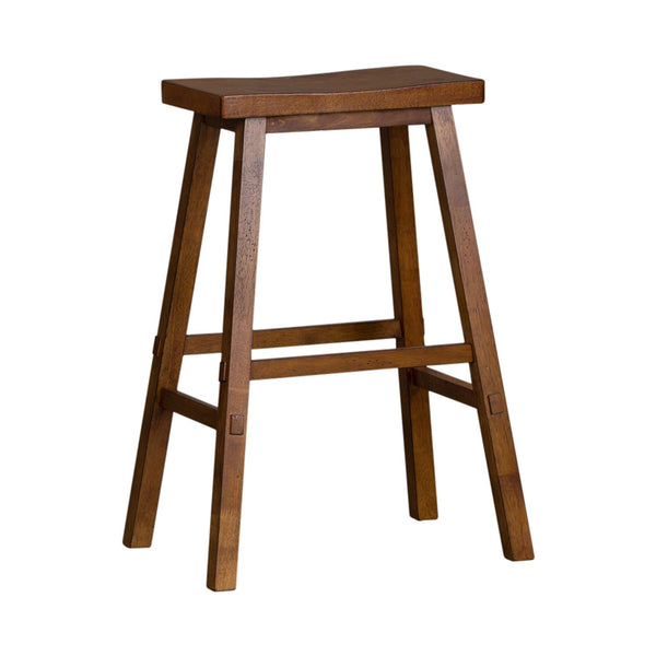 Creations 30 Inch Sawhorse Stool - Tobacco (RTA) - 38-B1830