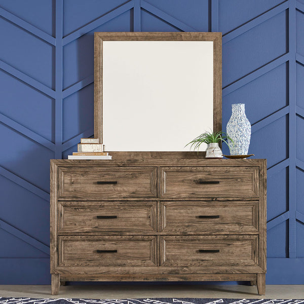Ridgecrest Dresser & Mirror - 384-BR-DM