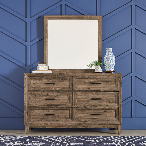 Ridgecrest King Storage Bed, Dresser & Mirror, Chest, Night Stand - 384-BR-KSBDMCN
