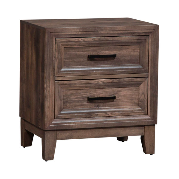 Ridgecrest Queen Storage Bed, Dresser & Mirror, Chest, Night Stand - 384-BR-QSBDMCN