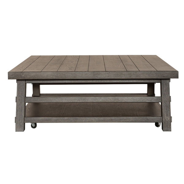 Modern Farmhouse Oversized Square Cocktail Table - 406-OT1014