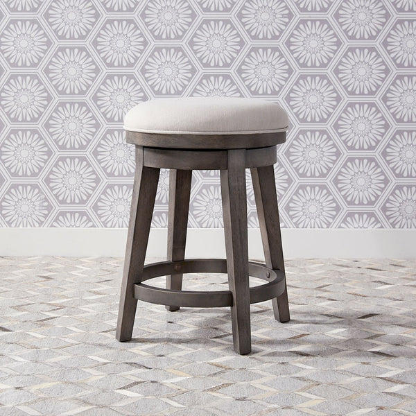 Modern Farmhouse Console Swivel Stool - 406-OT9003