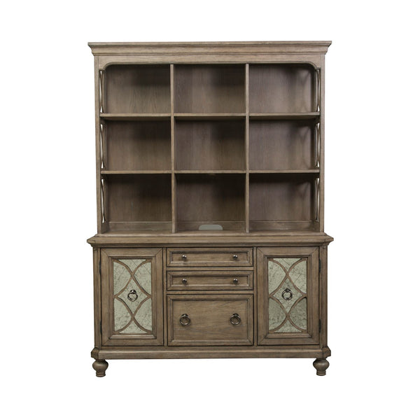 Simply Elegant Credenza & Hutch Set - 412-HOJ-CHS