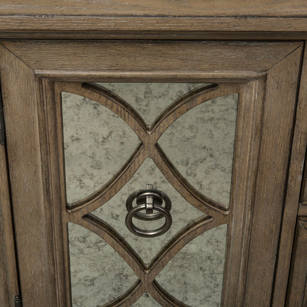 Simply Elegant Credenza & Hutch Set - 412-HOJ-CHS