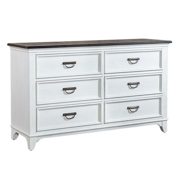 Allyson Park 6 Drawer Dresser - 417-BR30