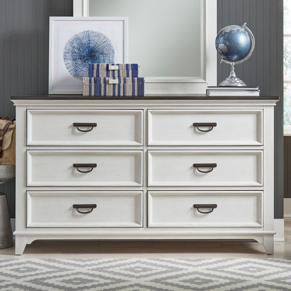 Allyson Park 6 Drawer Dresser - 417-BR30
