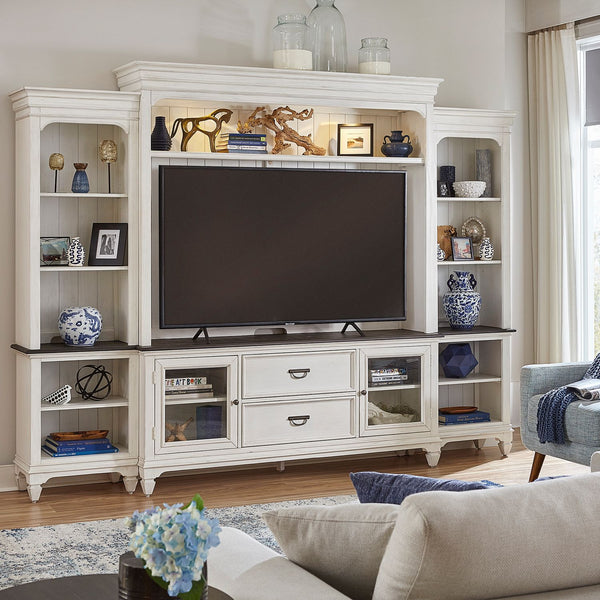 Allyson Park Entertainment Center with Piers - 417-ENT-ECP