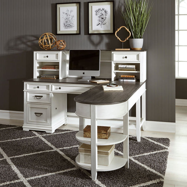 Allyson Park L Shaped Desk Set - 417-HOJ-LSD