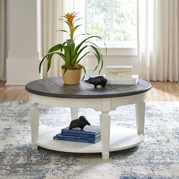 Allyson Park Round Cocktail Table - 417-OT1011