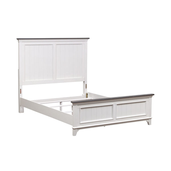 Allyson Park Full Panel Bed, Dresser & Mirror - 417-YBR-FPBDM