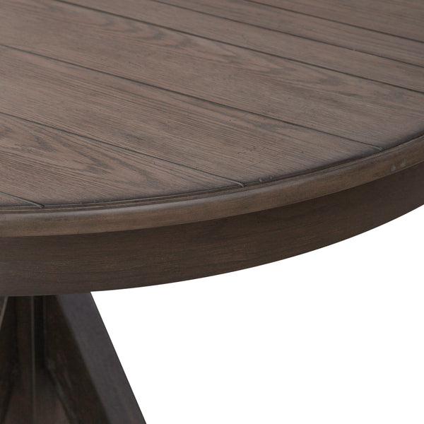 Allyson Park 417B-DR-5PDS 5 Piece Pedestal Table Set