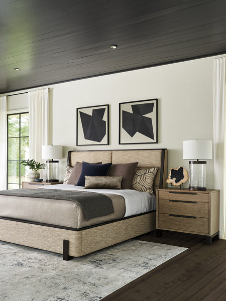 Barcelona Upholstered Bed 6/6