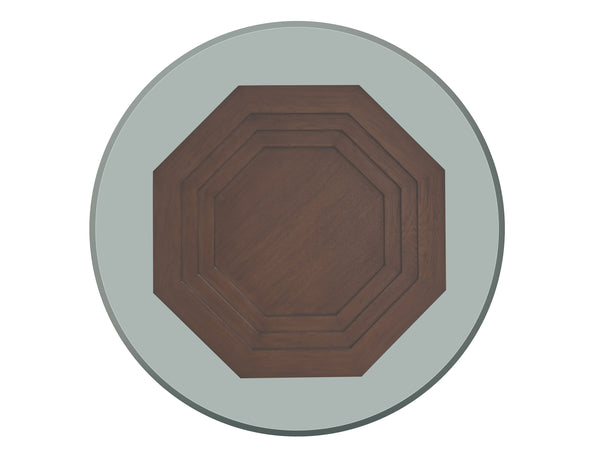 Cabrillo 54-Inch Glass Top Dining Table