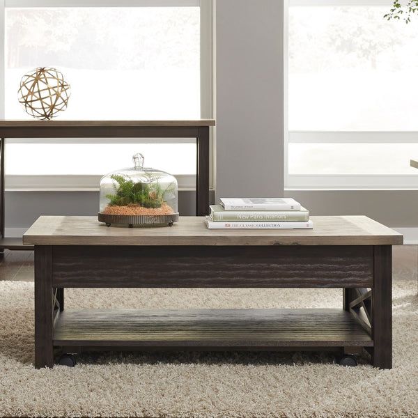 Heatherbrook Lift Top Cocktail Table - 422-OT1011