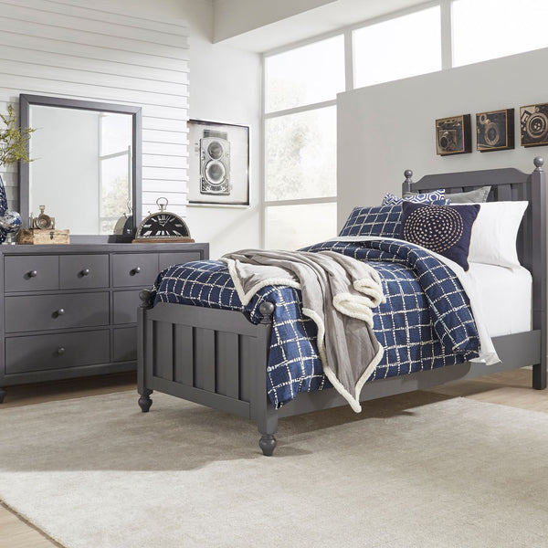 Cottage View Twin Panel Bed, Dresser & Mirror - 423-YBR-TPBDM