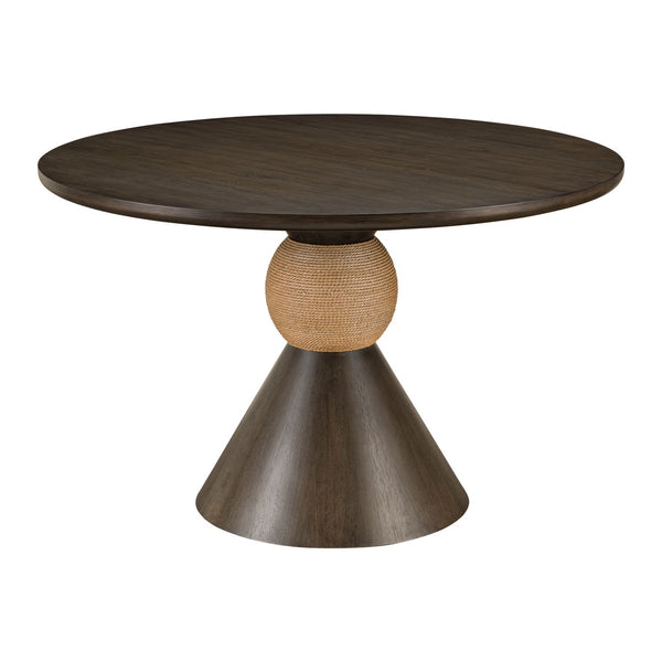 Briarcrest Round Ped Table Set - 440B-CD-RPS