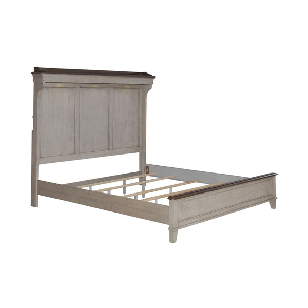 Ivy Hollow King Mantle Bed - 457-BR-KMT