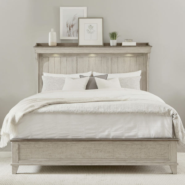 Ivy Hollow King Mantle Bed - 457-BR-KMT