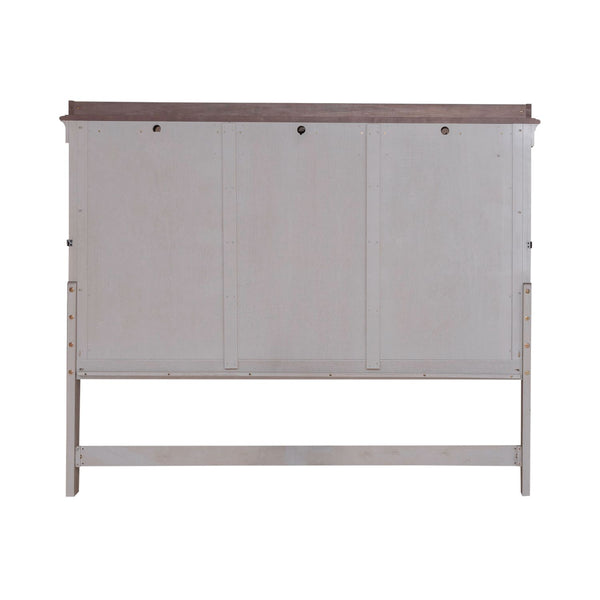 Ivy Hollow King Mantle Headboard - 457-BR15M