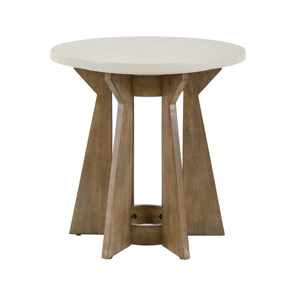 Berkley Square Round End Table - 465-OT1021